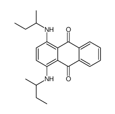 1,4-bis(butan-2-ylamino)anthracene-9,10-dione Structure