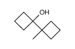 1-(1-Methylcyclobutyl)cyclobutanol Structure