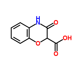 3-oxo-3,4-dihydro-2H-benzo[b][1,4]oxazine-2-carboxylic acid Structure