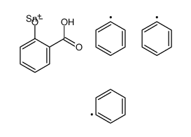 triphenylstannyl 2-hydroxybenzoate结构式