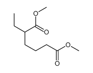 Hexane-1,4-dicarboxylic acid dimethyl ester Structure