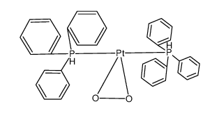 dioxygenbis(triphenylphosphine)platinum(0)结构式