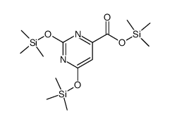 2,6-Bis(trimethylsilyloxy)pyrimidine-4-carboxylic acid trimethylsilyl ester picture