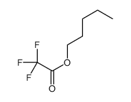 Acetic acid, 2,2,2-trifluoro-, pentyl ester Structure