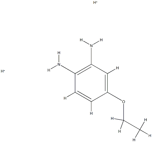 o-Phenylenediamine,4-ethoxy-,conjugate diacid (8CI) Structure