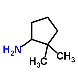 2,2-Dimethylcyclopentanamine Structure