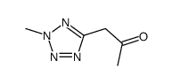 2-Propanone, 1-(2-methyl-2H-tetrazol-5-yl)- (9CI)结构式