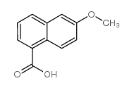 6-甲氧基萘甲酸结构式