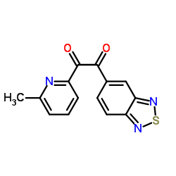 1-(2,1,3-Benzothiadiazol-5-yl)-2-(6-methyl-2-pyridinyl)-1,2-ethanedione结构式