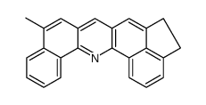 9-methyl-4,5-dihydrobenzo[h]indeno[1,7-bc]acridine结构式