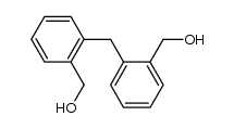 bis[(2-hydroxymethyl)phenyl]methane Structure