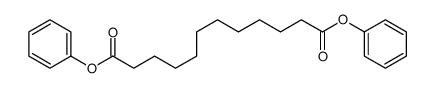 diphenyl dodecanedioate Structure