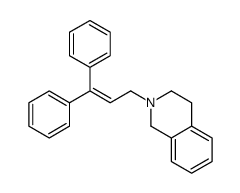 2-(3,3-diphenylprop-2-enyl)-3,4-dihydro-1H-isoquinoline Structure