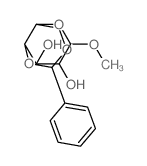 a-D-Galactopyranoside, methyl4,6-O-(phenylmethylene)- structure