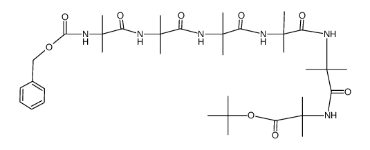 Z-(Aib)6-OtBu结构式