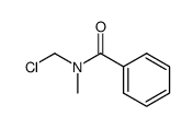 N-chloromethyl-N-methylbenzamide结构式