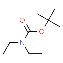 tert-butyl diethylcarbamate结构式