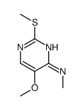 4-Pyrimidinamine,5-methoxy-N-methyl-2-(methylthio)-(9CI) structure