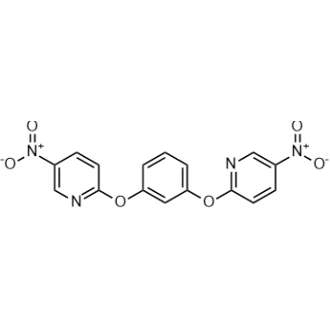 1,3-Bis((5-nitropyridin-2-yl)oxy)benzene Structure