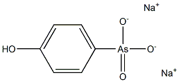 Benzenearsonic acid, p-hydroxy-, sodiuM salt结构式