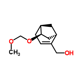 Bicyclo[3.2.1]oct-2-ene-2-methanol, 6-(methoxymethoxy)-, (1R,5S,6R)- (9CI)结构式