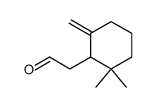 2-(6',6'-Dimethyl-2'-methylenecyclohexyl)ethanal Structure