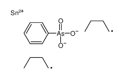 4,4-dibutyl-2-phenyl-1,3,2λ5,4-dioxarsastannetane 2-oxide Structure