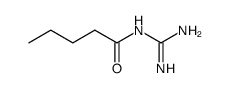 valeryl-guanidine Structure