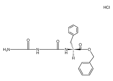 (S)-2-[2-(2-Amino-acetylamino)-acetylamino]-3-phenyl-propionic acid benzyl ester; hydrochloride结构式