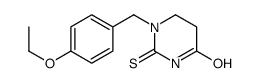 1-[(4-ethoxyphenyl)methyl]-2-sulfanylidene-1,3-diazinan-4-one结构式