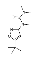 1-(5-tert-butyl-1,2-oxazol-3-yl)-1,3,3-trimethylurea结构式