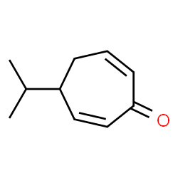 2,6-Cycloheptadien-1-one,4-(1-methylethyl)-(9CI)结构式
