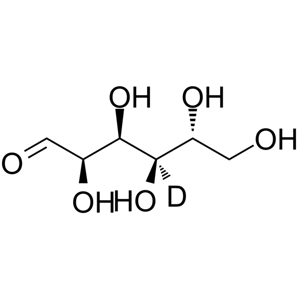 D-[4-2H]葡萄糖结构式