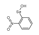 o-nitrobenzeneselenenic acid结构式