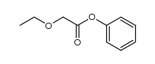 ethoxy-acetic acid phenyl ester Structure