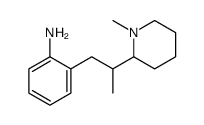 2-[2-(1-methylpiperidin-2-yl)propyl]aniline Structure