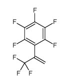 1,2,3,4,5-pentafluoro-6-(3,3,3-trifluoroprop-1-en-2-yl)benzene结构式