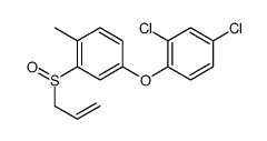 4-(2,4-dichlorophenoxy)-1-methyl-2-prop-2-enylsulfinylbenzene Structure