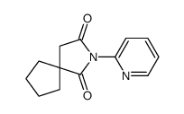 2-pyridin-2-yl-2-azaspiro[4.4]nonane-1,3-dione Structure