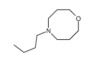 5-butyl-1,5-oxazocane Structure