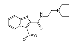 3-nitro-imidazo[1,2-a]pyridine-2-carboxylic acid 2-diethylamino-ethylamide Structure