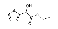 ethyl 2-hydroxy-2-(thiophen-2-yl)acetate结构式