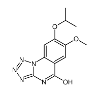 7-methoxy-8-propan-2-yloxy-1H-tetrazolo[1,5-a]quinazolin-5-one Structure