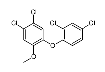 1,2-dichloro-4-(2,4-dichlorophenoxy)-5-methoxybenzene结构式