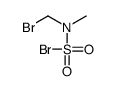 N-(bromomethyl)-N-methylsulfamoyl bromide Structure