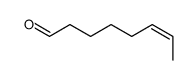 (E)-6-octen-1-al Structure