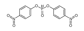 bis(4-nitrophenyl) phosphonate结构式