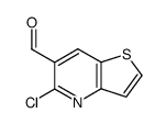 5-Chlorothieno[3,2-b]pyridine-6-carbaldehyde Structure