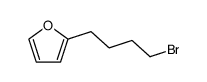 1-bromo-4-(2-furyl)butane Structure