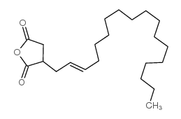 2-十八烷基琥珀酸酐结构式